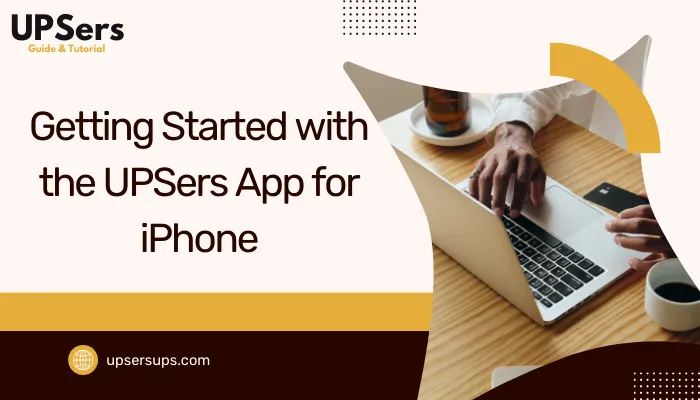 Getting Started with the UPSers App for iPhone